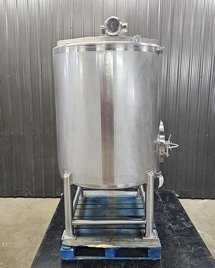 Used Used Gallon Tank Stainless Steel With Mixer For Sale At