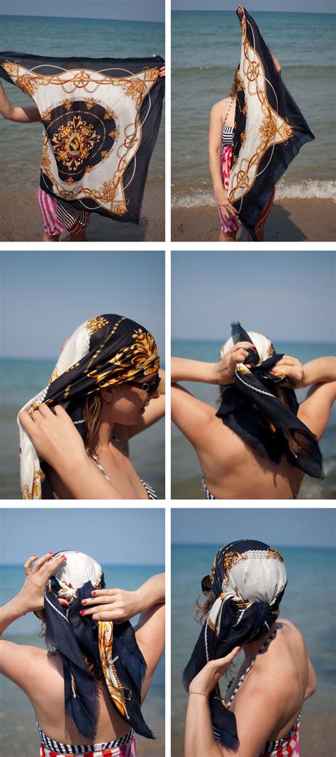 Beach Headscarf Hairstyle Tutorial - Hair Romance