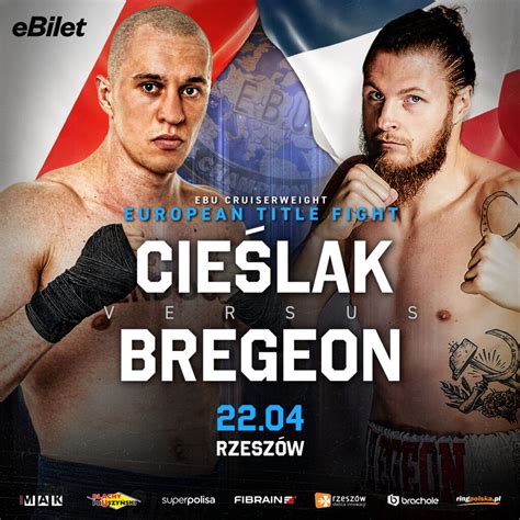 Kbn Walka O Tytu Mistrza Europy Cie Lak Vs Bregeon Knockout