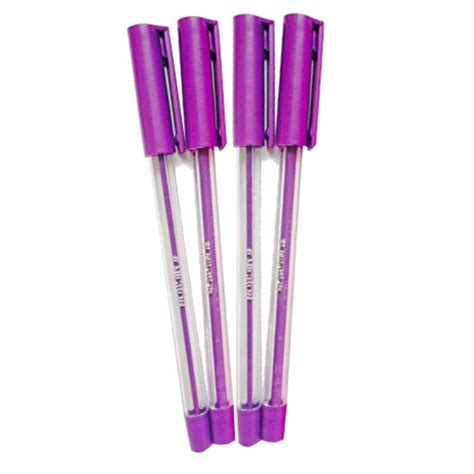 Purple Value Ballpoint Pens Pack Of 50