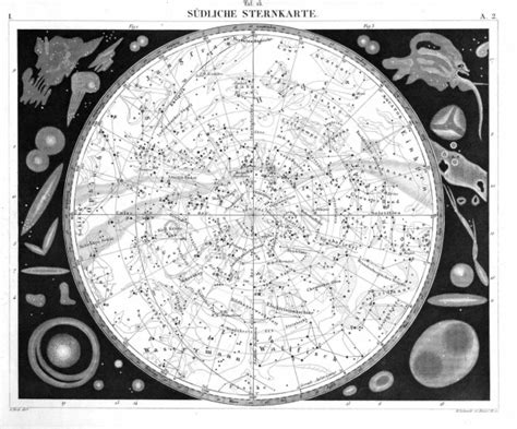 Astronomy Southern Star Map Free Stock Photo Public Domain Pictures