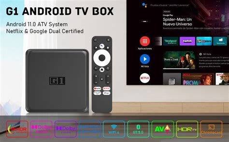 Kinhank G1 4k Streaming Box With Netflix Certification Dolby Vision