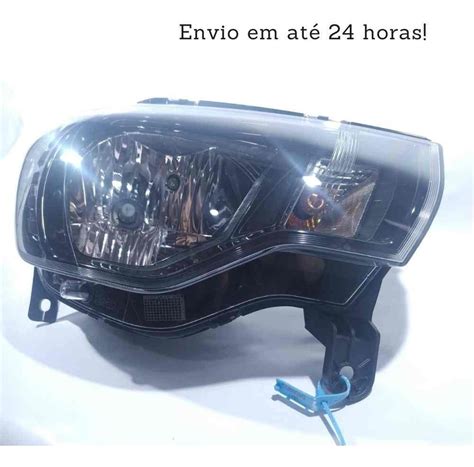 Kit Farol Dianteiro Grade Emblema Fiat Mobi 2021 Original