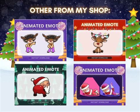 Animated Emote Twitch Discord Cute Funny Dancing Twerking Etsy