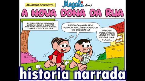 Magali Em A Nova Dona Da Rua Gibis Do Rapha