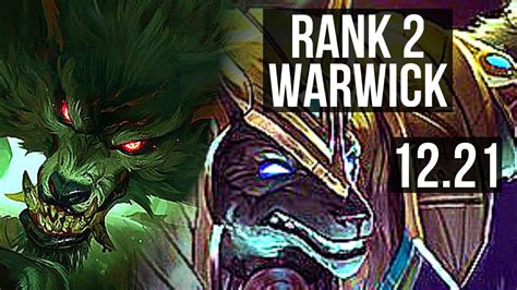 WARWICK Vs NASUS TOP Rank 2 Warwick 7 Solo Kills 1 6M Mastery