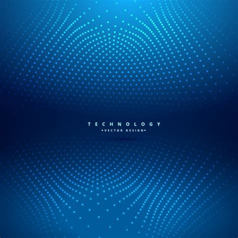 Free Vector | Blue technology background