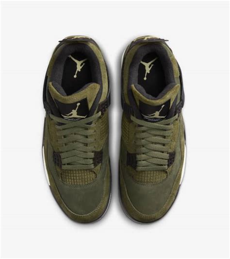 Air Jordan 4 Craft Olive Fb9927 200 Release Date Nike Snkrs Id