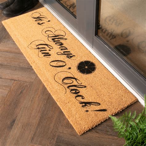 Gin Doormats Indoor Outdoor Door Mats Artsy Mats