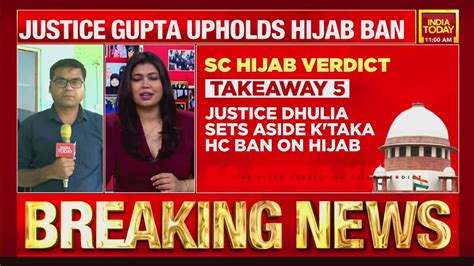 IndiaToday On Twitter SC Delivers Split Verdict In Karnataka Hijab