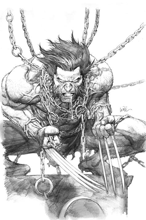 Fashion And Action Wolverine Art By Leinil Francis Yu Wolverine