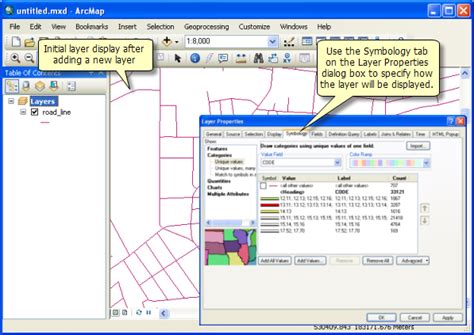 A Quick Tour Of Map LayersArcMap Documentation