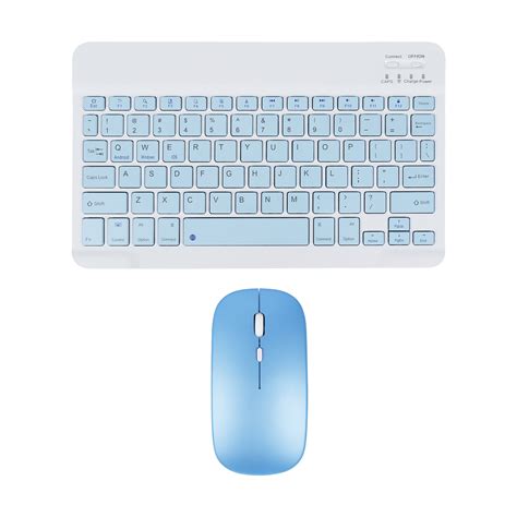 Dpisuuk Inch Wireless Bluetooth Keyboard Mouse Comb Ultra Slim