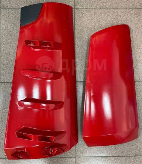 Купить Обтекатель кабины левый Shacman X5000 X3000 в сборе красный ...
