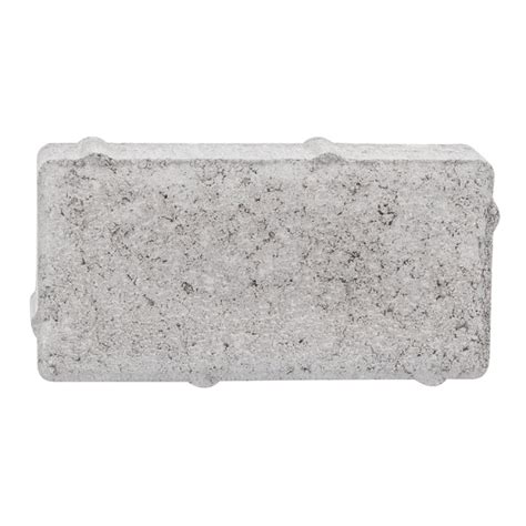 PISO INTERTRAVADO DE CONCRETO COR NATURAL MODELO PAVER PLATO