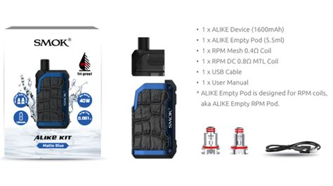 SMOK Alike 40W Pod Kit Vapeescape