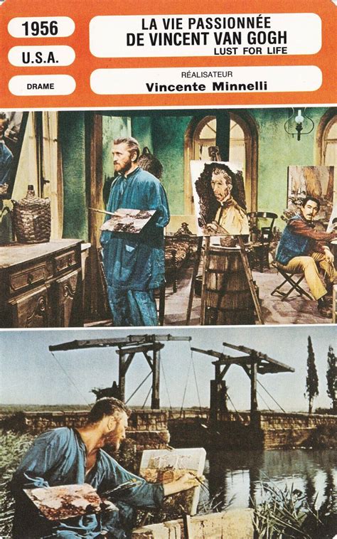 Fiche Cinema Vincente Minnelli Vie Passionn E De Vincent Van Gogh