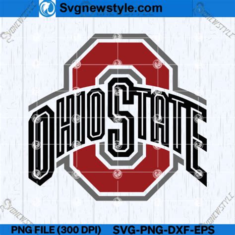 Ohio State University SVG, OSU Football SVG, PNG, DXF, EPS