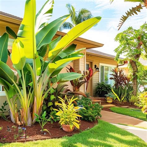 40 Tropical Landscaping Front Yard Ideas That Will Make You Forget The