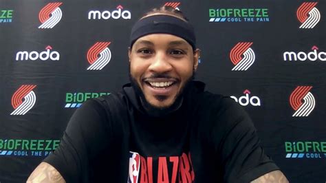 NBA Video Carmelo Explains Why He S Sticking With No 00