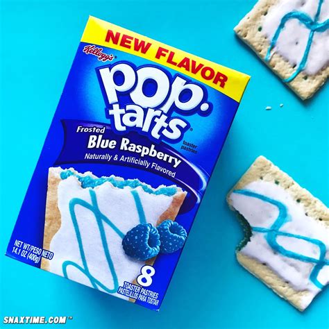 Frosted Blue Raspberry Pop-Tarts: RAD NEW FLAVOR! | Snaxtime