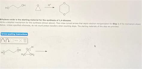 Solved Ethylene Oxide Is The Starting Material For The S