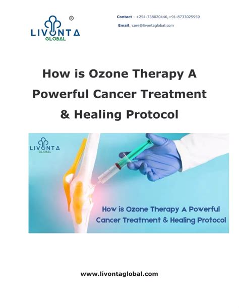 Ppt How Is Ozone Therapy A Powerful Cancer Treatment And Healing Protocol Powerpoint