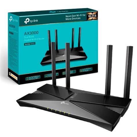 Roteador Wireless Archer Ax Gigabit Wifi Dual Band Tplink Ax