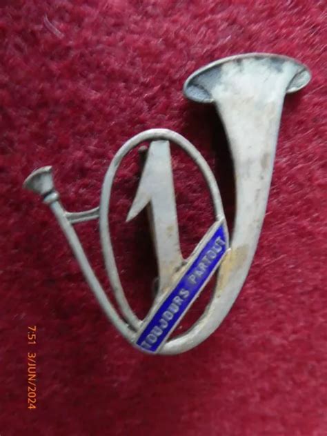 Insigne Infanterie Chasseurs Bataillon De Chasseurs A Pied Eur