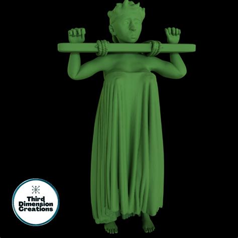 3D Printable The Naked Chain Gang By Stephen Beck