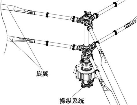 一种三叶桨共轴式无人直升机桨距分控操纵系统的制作方法