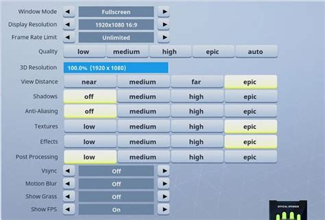 Ninja Fortnite Settings Keybinds Config Gear And Sensitivity 2021