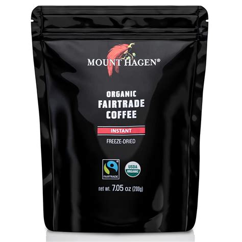 Free Shipping Mount Hagen 705oz Instant Coffee Packets Caffeinated