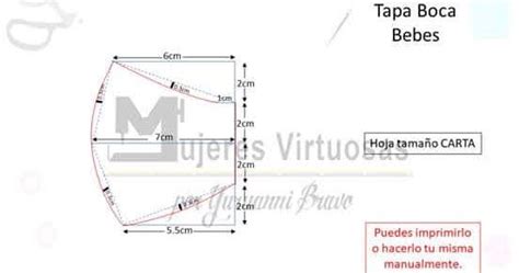 Cubreboca Barbijo Mouth Mask Design Book Folding Patterns Free