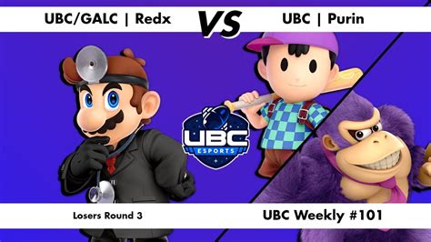 Ubc Weekly Losers Round Ubc Galc Redx Dr Mario Vs Ubc