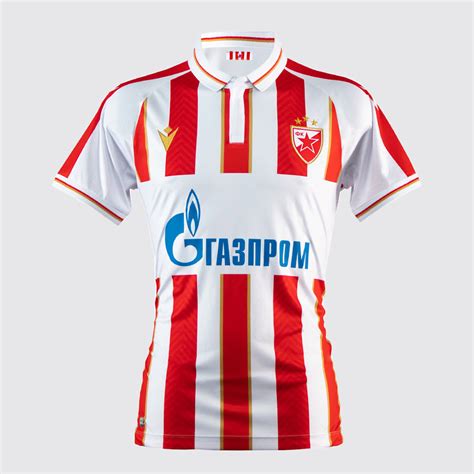 Crveno Beli Dres Crvene Zvezde Za 2022 2023 Macron Delije Shop