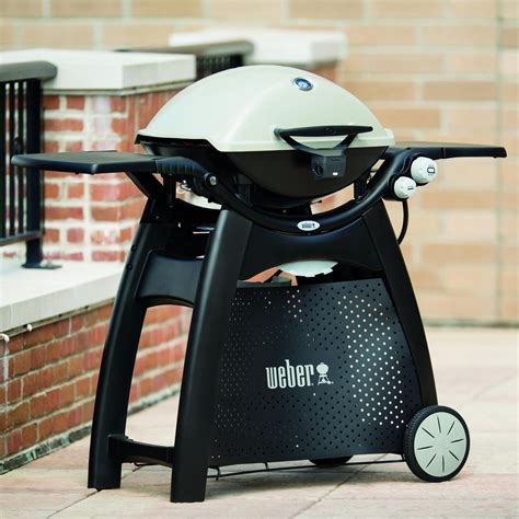 Weber Q 3200 Propane Gas Grill Titanium 57060001 BBQGuys