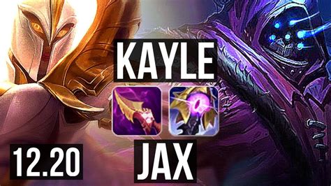 Kayle Vs Jax Top 2 9m Mastery 5 1 5 700 Games Kr Diamond 12