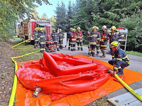 Freiwillige Feuerwehr Waldenstein Waldbrandübung in Grünbach