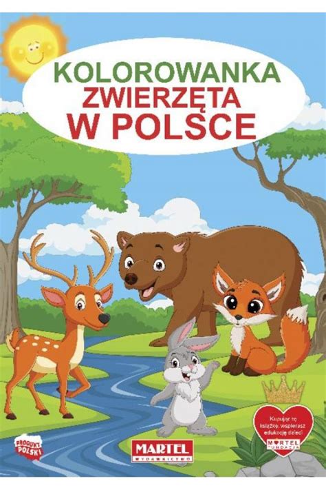 Kolorowanka Zwierzęta w Polsce TaniaKsiazka pl