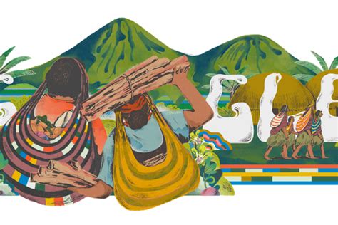 Tas Noken Papua Jadi Google Doodle Hari Ini Danu Fitra Bantu