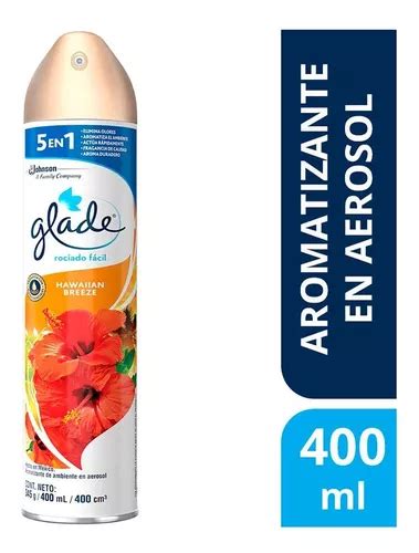 Aromatizante En Aerosol Glade Hawaiian Breeze Ml Glade Rociado F Cil