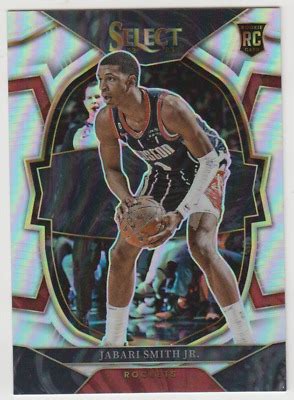 2022 23 Panini Select Jabari Smith Jr Concourse Silver Prizm 69