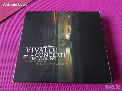 Vivaldi Concerti per violino Florian Deuter 2 cd в CD дискове в гр