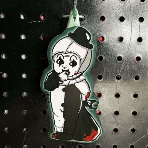 Kewpie Art The Clown Terrifier Mini Woodcut On Storenvy