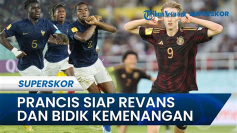 Timnas U Prancis Siap Revans Dan Bidik Kemenangan Saat Jumpa Jerman