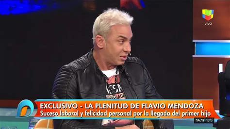 Flavio Mendoza Y Una Picante Frase Para Loly Antoniale Cara A Cara Con