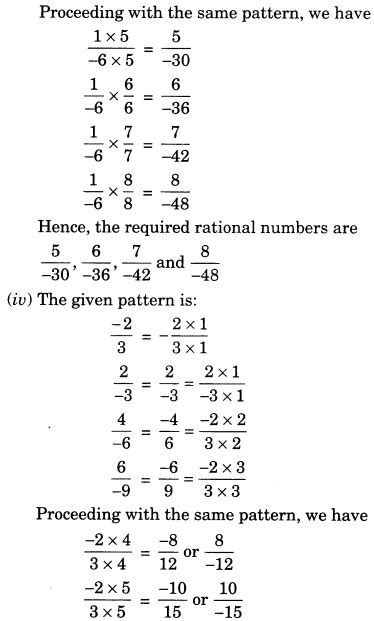 NCERT Solutions For Class 7 Maths Chapter 9 Rational Numbers