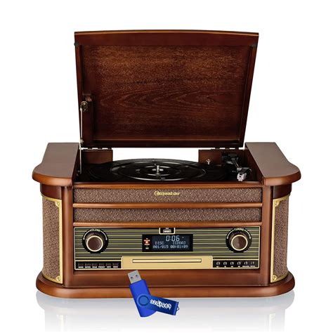 Tourne Disque Roadstar HIF 1996D BT 33 45 78 Tr Min Radio Dab FM