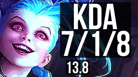 JINX Nautilus Vs VARUS Braum ADC 7 1 8 65 Winrate KR